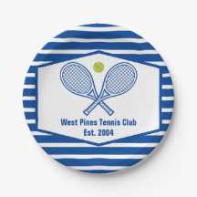 Personalizado Tennis Country Club Blue Striping