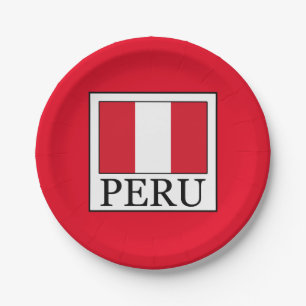 Plato De Papel Perú