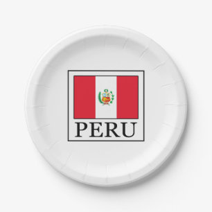 Plato De Papel Perú