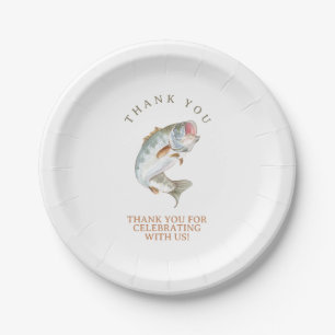 Plato De Papel Pesca desaparecida