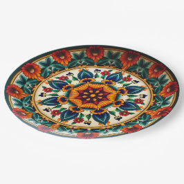 Plato De Papel 💀 🎉 Petal Prisma Doom Día de los Muertos