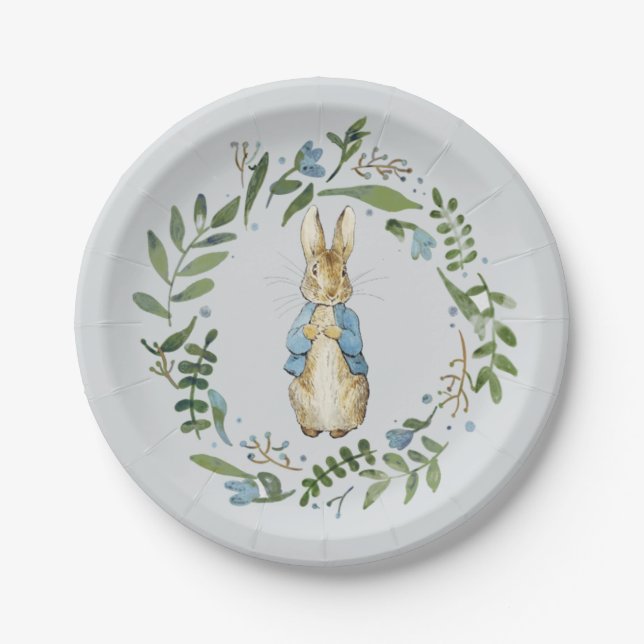 Plato De Papel Peter Rabbit Fiesta Plate (Anverso)