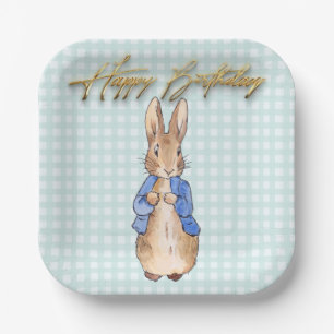 Plato De Papel Peter the Rabbit