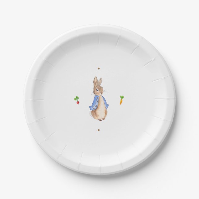 Plato De Papel Peter the Rabbit (Anverso)