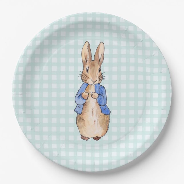 Plato De Papel Peter the Rabbit (Anverso)