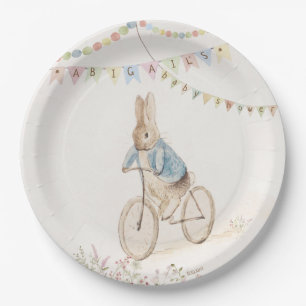 Plato De Papel Peter the Rabbit Bunny Gender Neutral Baby Shower