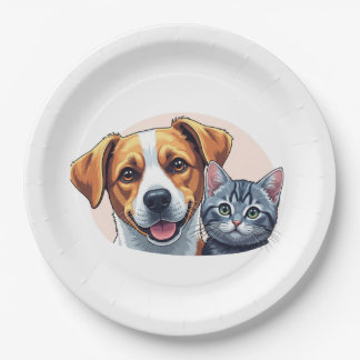 Plato De Papel pets
