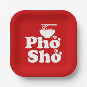 Plato De Papel Phở Shở