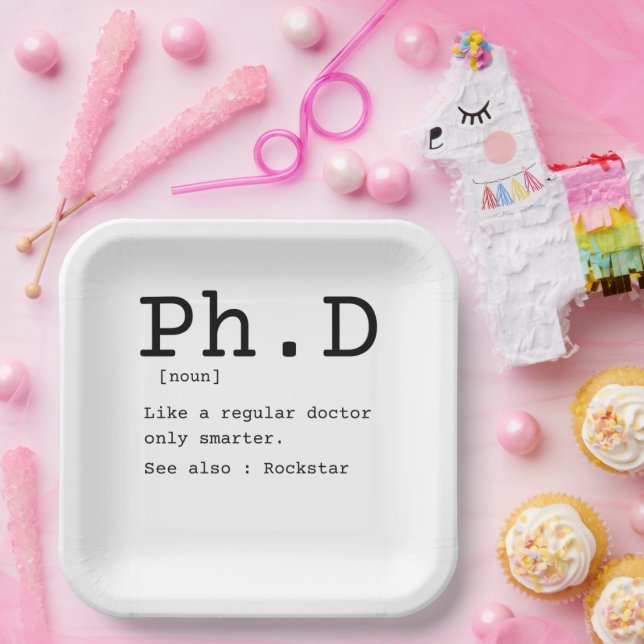 Plato De Papel PhD definition philosophy doctor dissertation (Fiesta)