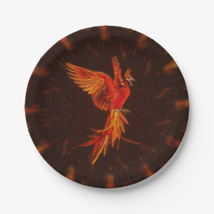 Plato De Papel Phoenix Rising - # 1