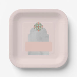 Plato De Papel Piatti rettangolari