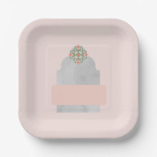 Plato De Papel Piatti rettangolari