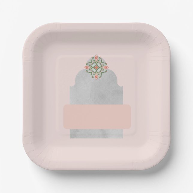 Plato De Papel Piatti rettangolari (Anverso)