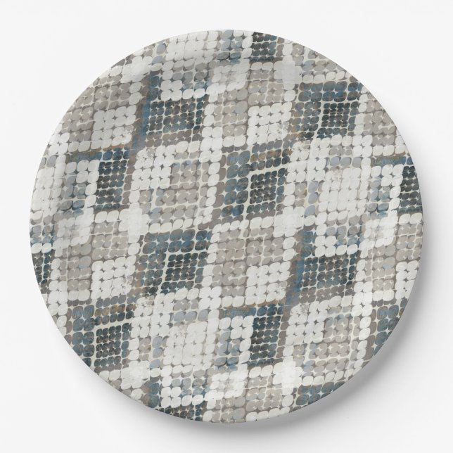 Plato De Papel Piel de serpiente, Anaconda, piel, serpiente, depr (Anverso)