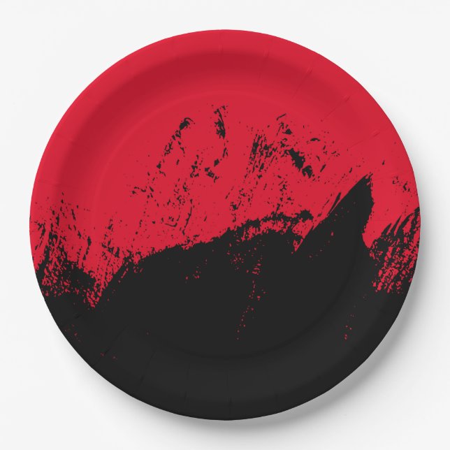 Plato De Papel Pincel 9 (Anverso)