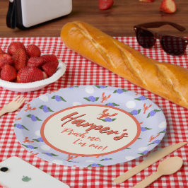 Plato De Papel "¡Píndeme! Soy uno" Cumpleaños de la Langosta Cost