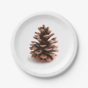 Plato De Papel Pinecona