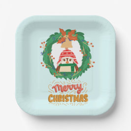 Plato De Papel Pinguin, Feliz Navidad Gigante café Mug