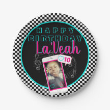 Pink|Blue Cellphone Foto de medios sociales Cumple