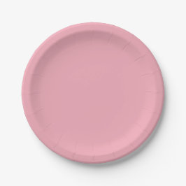 Plato De Papel PINK de bandera transversal