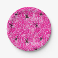 Pink de la web de araña de viudas negras