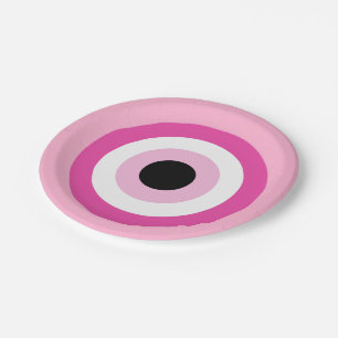 Plato De Papel Pink Evil
