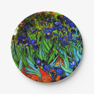 Plato De Papel Pintura de Van Gogh, irlandeses,