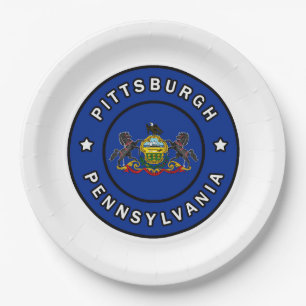 Plato De Papel Pittsburgh Pennsylvania