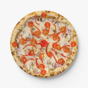 Plato De Papel Pizza