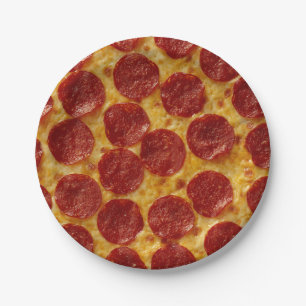 PLATO DE PAPEL PIZZA