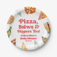 Pizza se estrena y aparejos en Baby Shower de cerv
