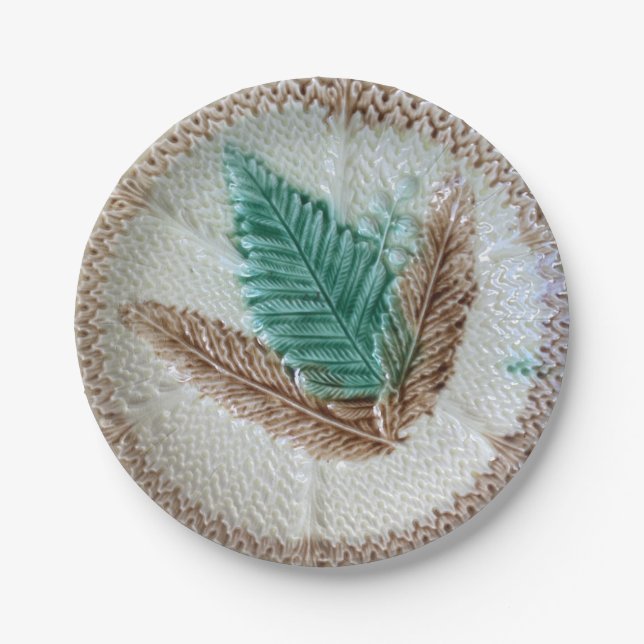 Plato De Papel Placa 1 de Majólica (Anverso)