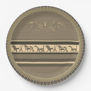 Plato De Papel Placa asiria de papel