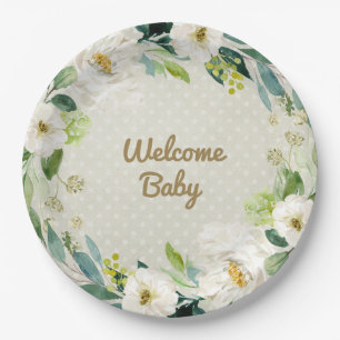 Plato De Papel Placa de cena de cordero de 9" Woolie Lambert - Ba