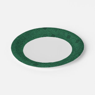 Plato De Papel Placa de circuito del ordenador