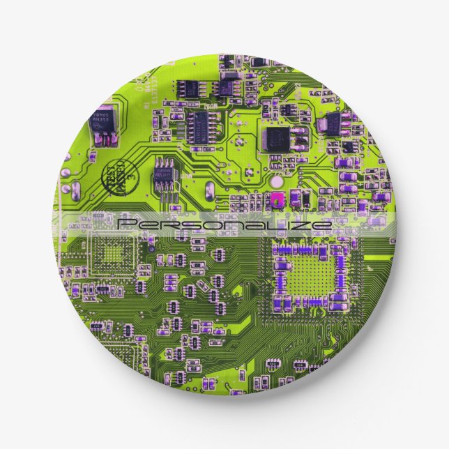Plato De Papel Placa de circuito impreso del conjunto PCB del cir (Anverso)