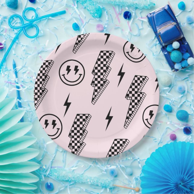 Plato De Papel Placa de control de rollo n rollo (Fiesta)