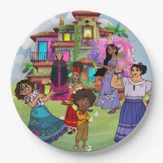 Plato De Papel placa de encanto