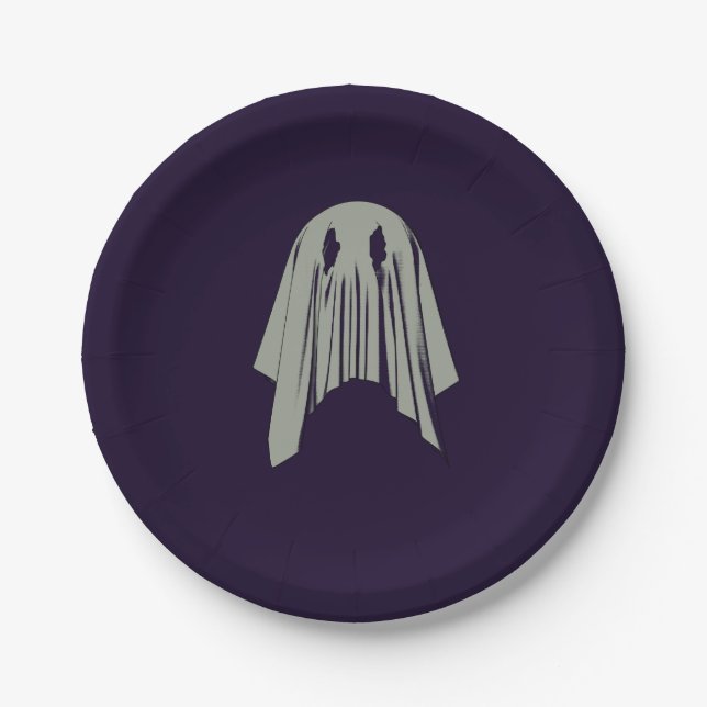 Plato De Papel Placa de estilo Spook-tacular (Anverso)