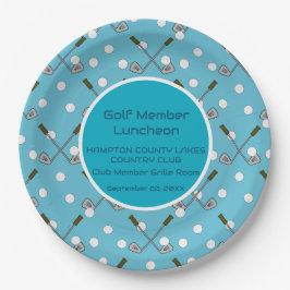 Plato De Papel Placa de Fiesta de evento especial para miembros d