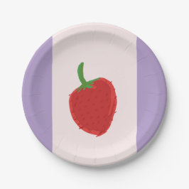 Plato De Papel Placa de fresa