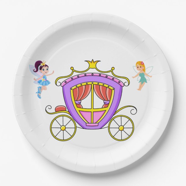 Plato De Papel Placa de mariposa (Anverso)