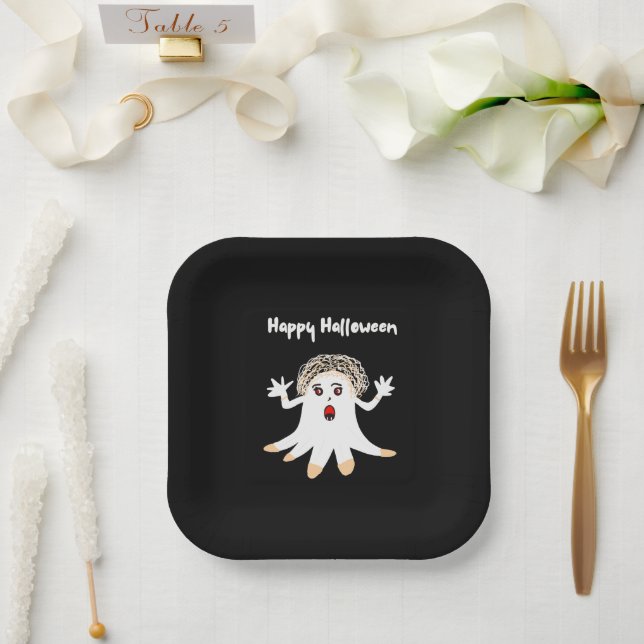 Plato De Papel Placa de papel (Boda)