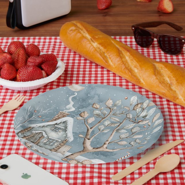 Plato De Papel Placa de papel (Picnic)
