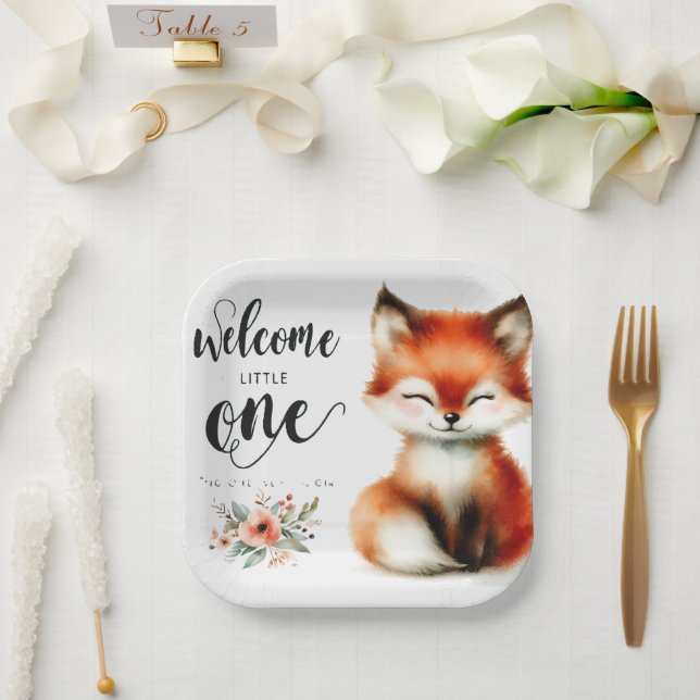 Plato De Papel Placa de papel (Boda)