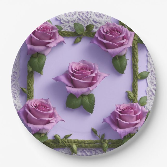 Plato De Papel Placa de papel (Anverso)