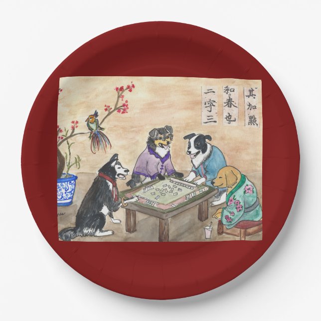 Plato De Papel Placa de papel (Anverso)