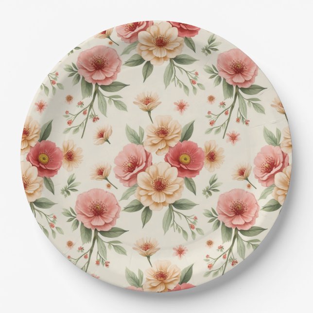 Plato De Papel Placa de papel (Anverso)