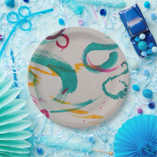 Plato De Papel Placa de papel (Fiesta)