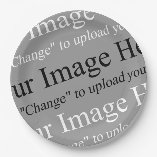 Plato De Papel Placa de papel (Anverso)